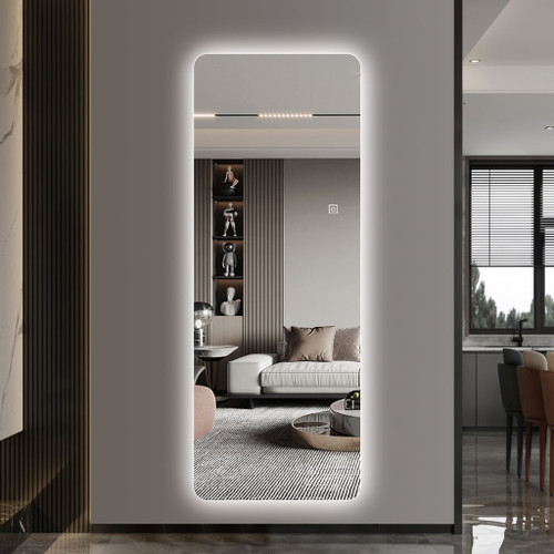 Wall Mounted LED Full Length Mirror