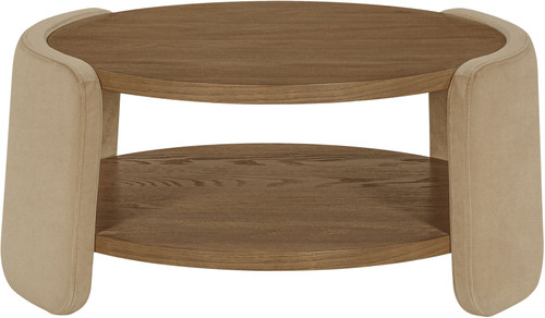 Wren - Velvet And Oak Veneer Coffee Table