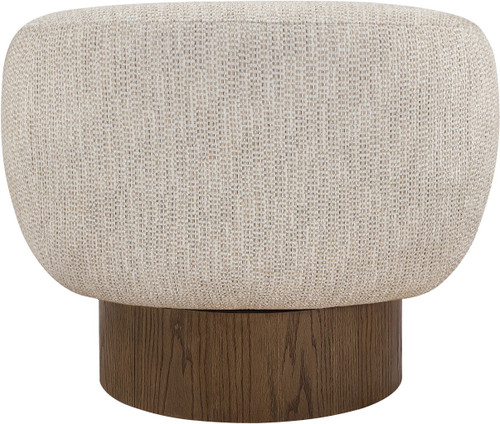 Avella - Interwoven Fabric Swivel Accent Chair