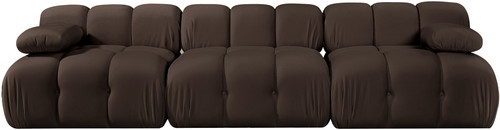 Orin - Velvet 3 Piece Modular Sofa