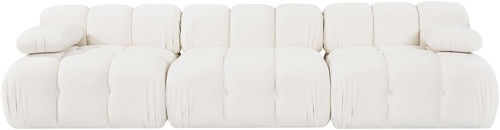 Orin - Velvet 3 Piece Modular Sofa