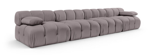 Orin - Velvet 4 Piece Modular Sofa