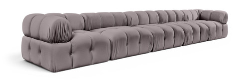 Orin - Fabric Velvet 5 Piece Modular Sofa