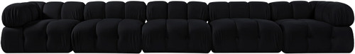 Orin - Fabric Velvet 5 Piece Modular Sofa