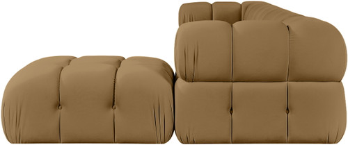 Orin - Fabric Velvet 5 Piece Modular Sectional