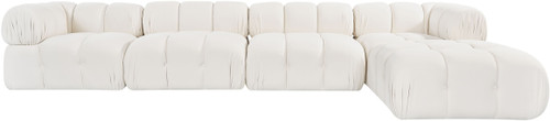 Orin - Fabric Velvet 5 Piece Modular Sectional