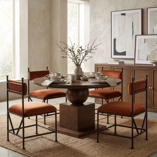 Monarch - Velvet Dining Chair (Set of 2)