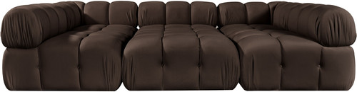 Orin - Velvet 6 Piece Modular Sectional