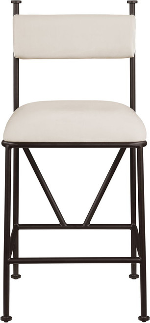 Monarch - Velvet Counter Stool (Set of 2)