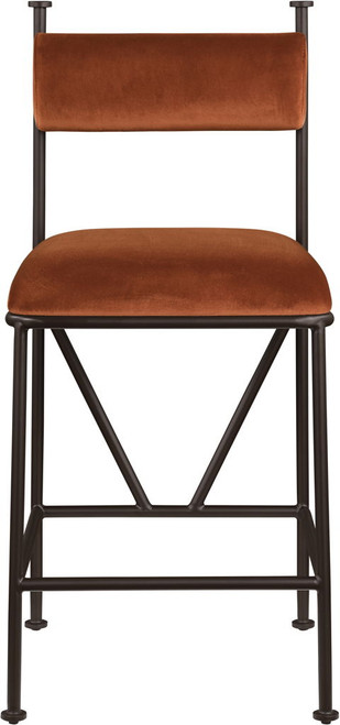 Monarch - Velvet Counter Stool (Set of 2)