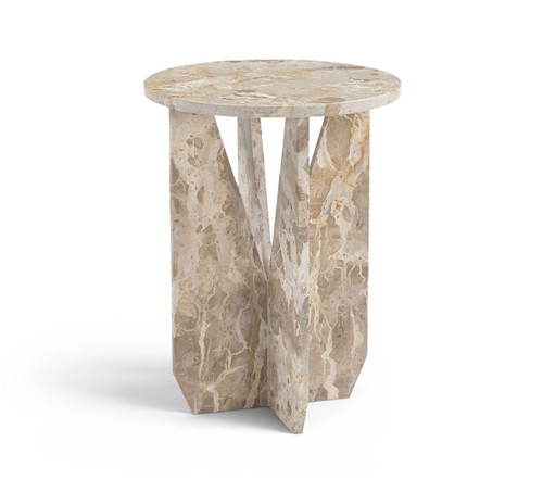 Alba - Genuine Marble End / Side Table