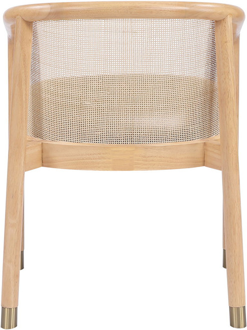 Sylvan - Vegan Leather Dining Chair (Set of 2) - Natural Frame