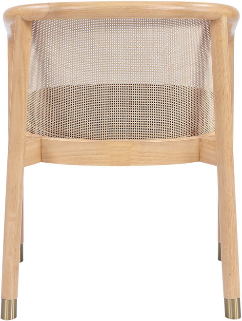 Sylvan - Vegan Leather Dining Chair (Set of 2) - Natural Frame