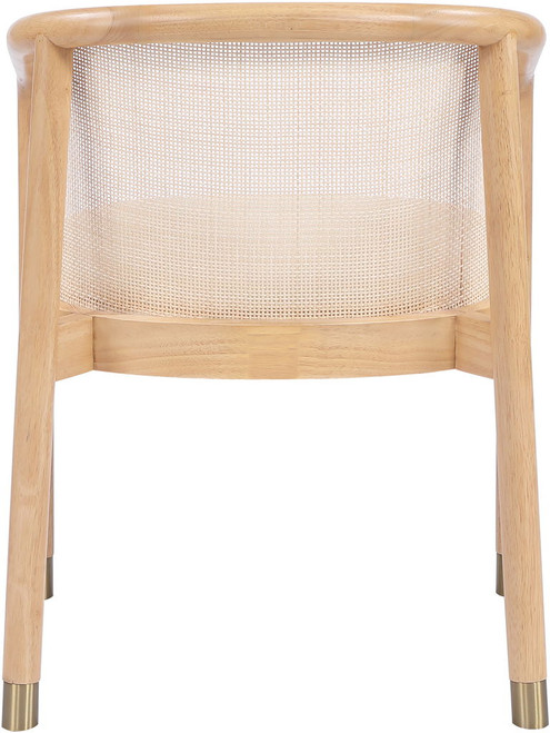 Sylvan - Vegan Leather Dining Chair (Set of 2) - Natural Frame
