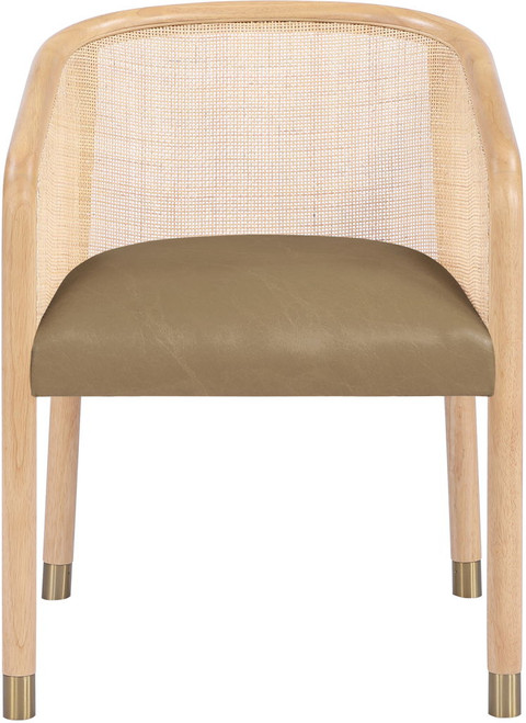 Sylvan - Vegan Leather Dining Chair (Set of 2) - Natural Frame