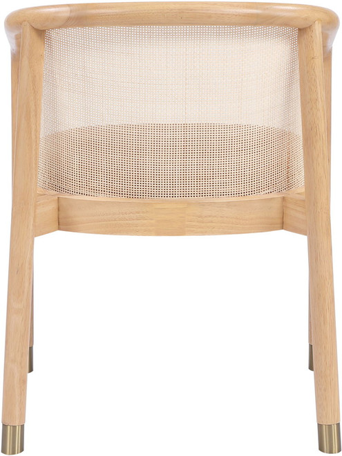 Sylvan - Vegan Leather Dining Chair (Set of 2) - Natural Frame