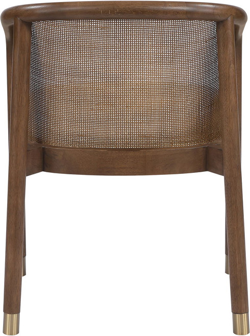Sylvan - Vegan Leather Dining Chair (Set of 2) - Brown Frame