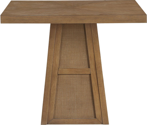 Fenwick - Cane Oak Veneer And Solid Wood Dining Table