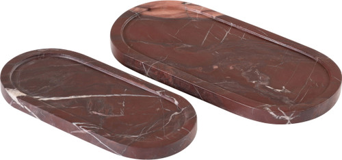 Vanta - Genuine Marble Tray (Set of 2)
