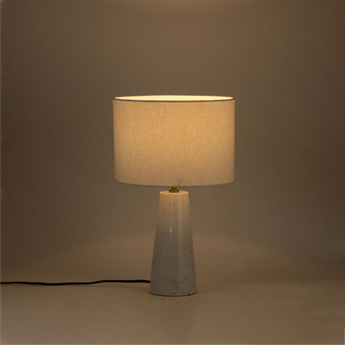 Dolomia - Base And Linen Textured Fabric Shade Table Lamp