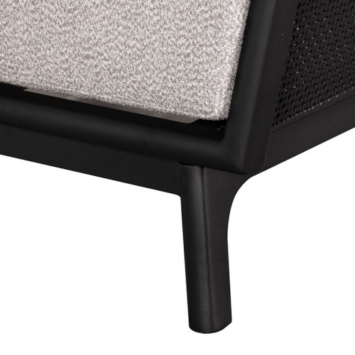Sofa Set With Armrests - Black