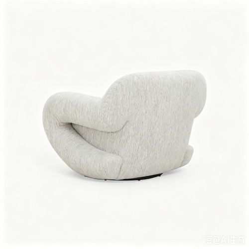 Swivel Chair - Light Gray
