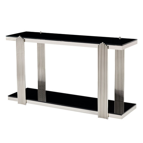 Console Table With Double Tier Storage