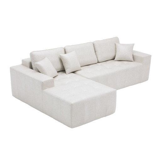 L - Shaped Corner Chaise Sofa Bed