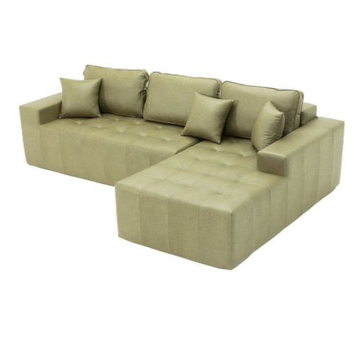 L - Shaped Corner Chaise Sofa Bed