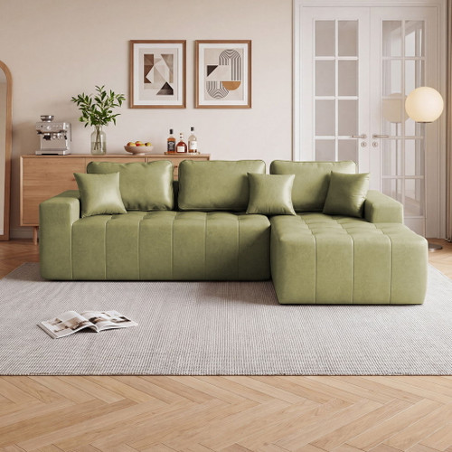 L - Shaped Corner Chaise Sofa Bed