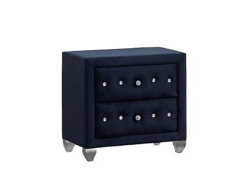 Divina Night Stand in Black
