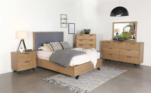 Taylor 7 Drawer Dresser in Brown