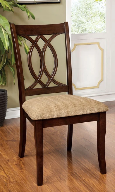 Carlisle - Side Chair (Set of 2) - Brown Cherry On Clearance