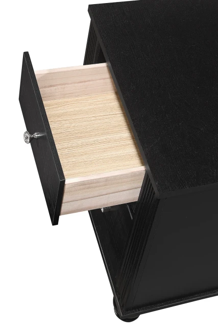 Gaston Night Stand in Black