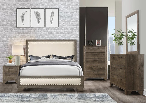 Sahara Bedroom Set in Beige NEI-B8100-Sahara by New Era Innovations