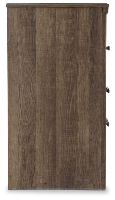 Juararo - Two Drawer Night Stand - Dark Brown On Clearance