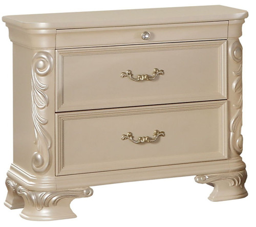 Victoria - Nightstand - White On Clearance