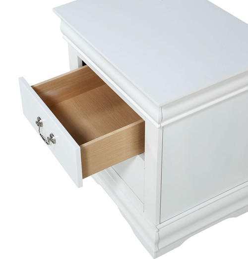 Louis Philip - Nightstand - White On Clearance