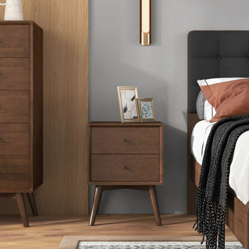 Noak Mid Century Modern Style Night Stand | KM Home Furniture and Mattress Store | TX | Best Furniture stores in Houston