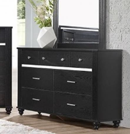 Gaston Dresser in Black On Clearance
