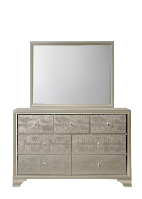 Lyssa - Dresser - Champagne On Clearance