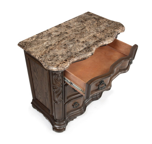 Ludwig - Nightstand - Dark Brown On Clearance