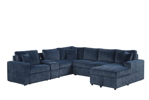 Hunter Sectional with Bluetooth and Pull-Out Bed
