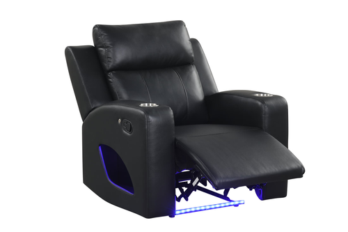 Pinnacle 3PC Reclining Set in Leather Gel