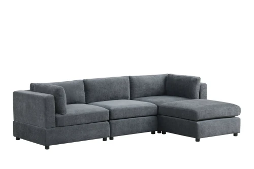 Milan Charcoal Modular Sectional
