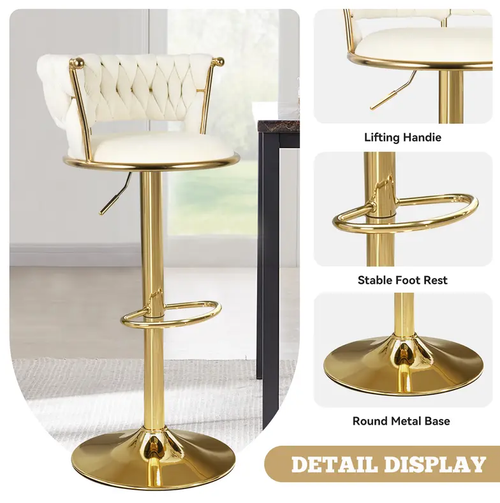 Jazz Counter Height Bar Stool (Set of 2)