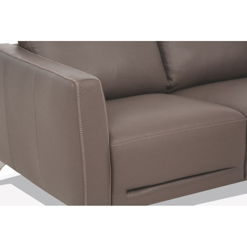 Malaga - Sofa - Taupe Leather