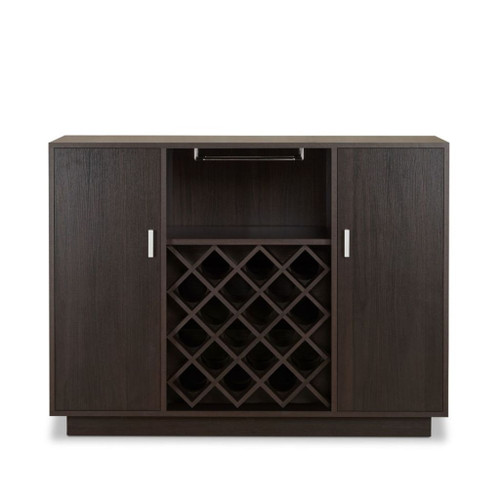 Hazen - 34.84" Wine Cabinet - Espresso