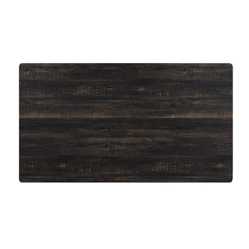 Cargo - Dining Table - Antique Walnut & White