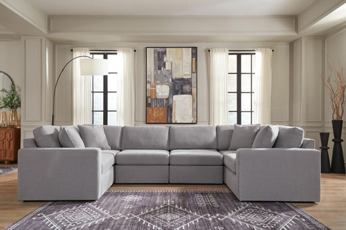 Modmax - U-Shaped Sectional - Granite